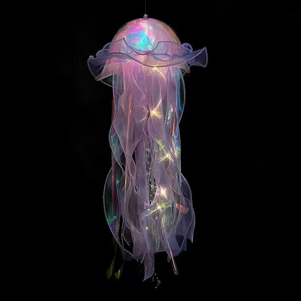 Colorful Jellyfish Lamp Mermaid Romantic Jellyfish Light