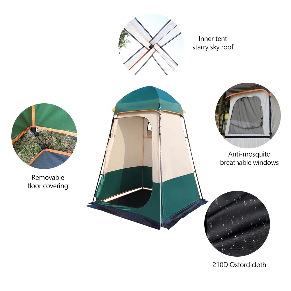 Portable Shower Tent for Outdoor Bathing Camping