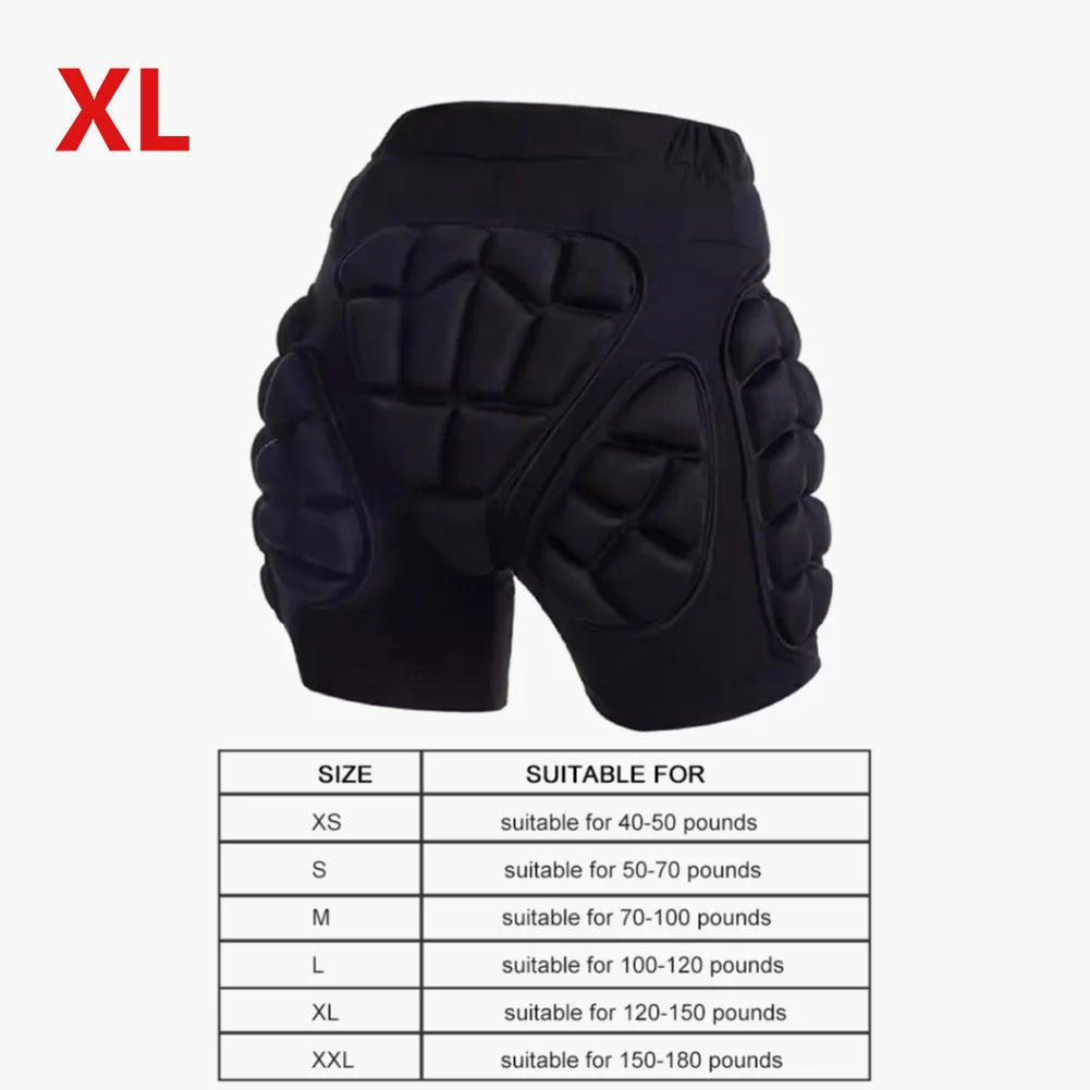 3D Ski Hip Protector Pants