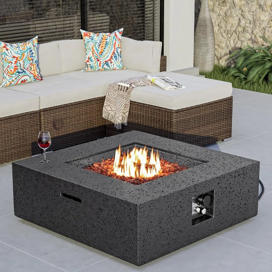 Outdoor Propane Fire Pit Table