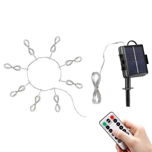 Solar LED Lights for Hanging Candilever Umbrella