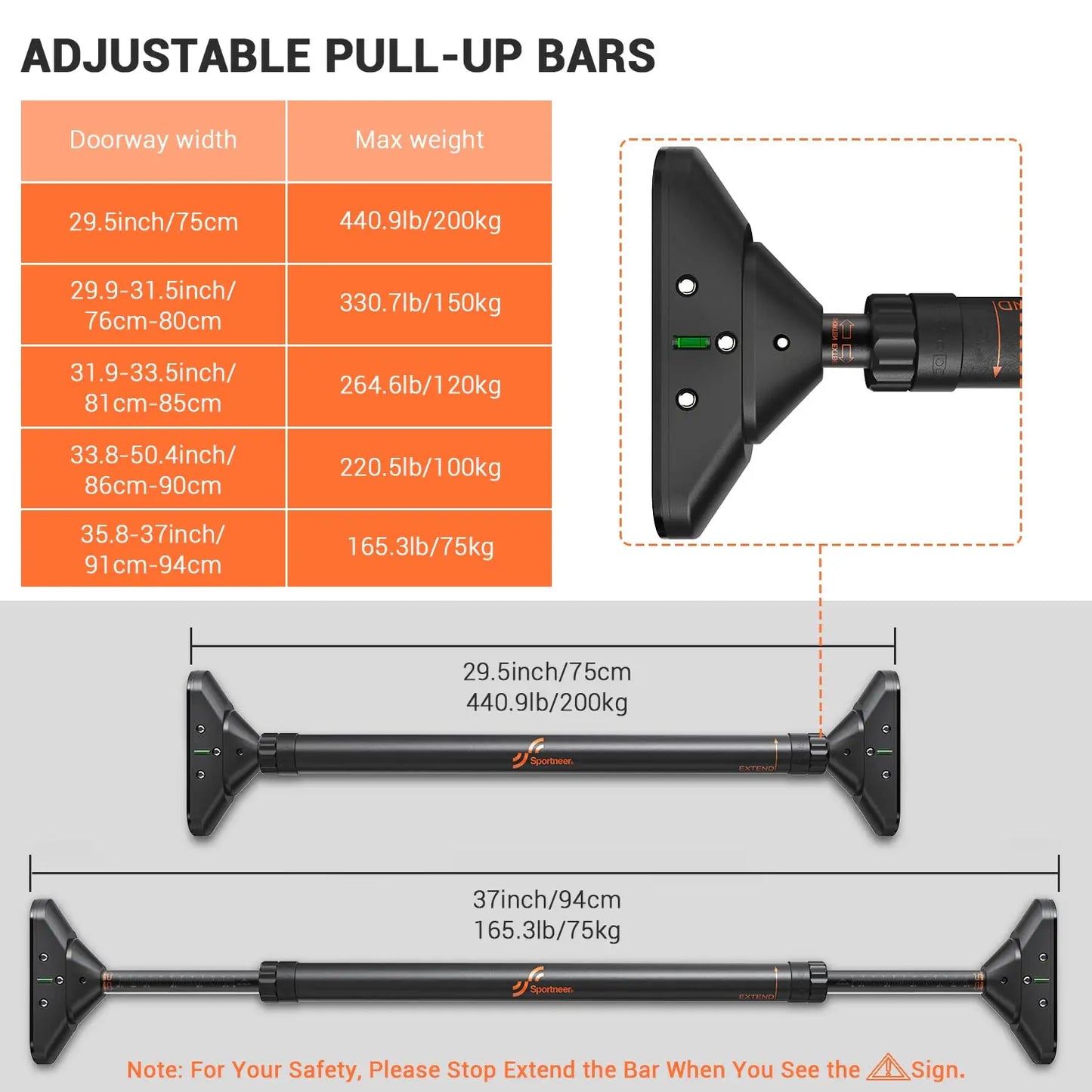 Indoor Home Pull Up Bar