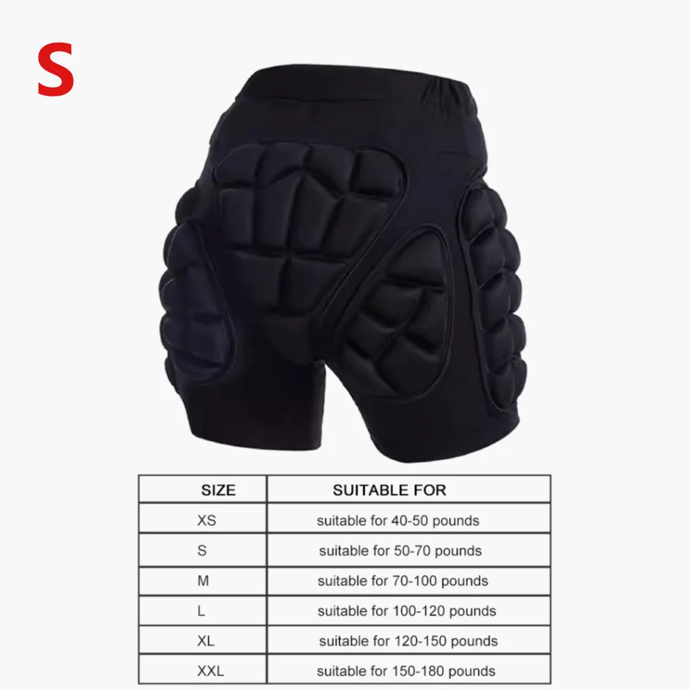 3D Ski Hip Protector Pants