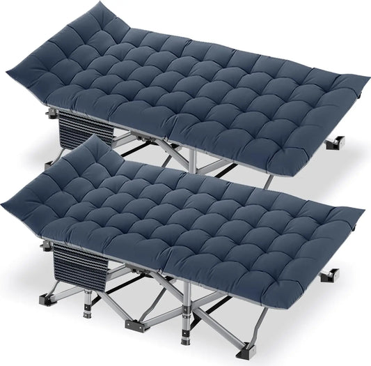 Camping Cots for Adults, 2 Pack