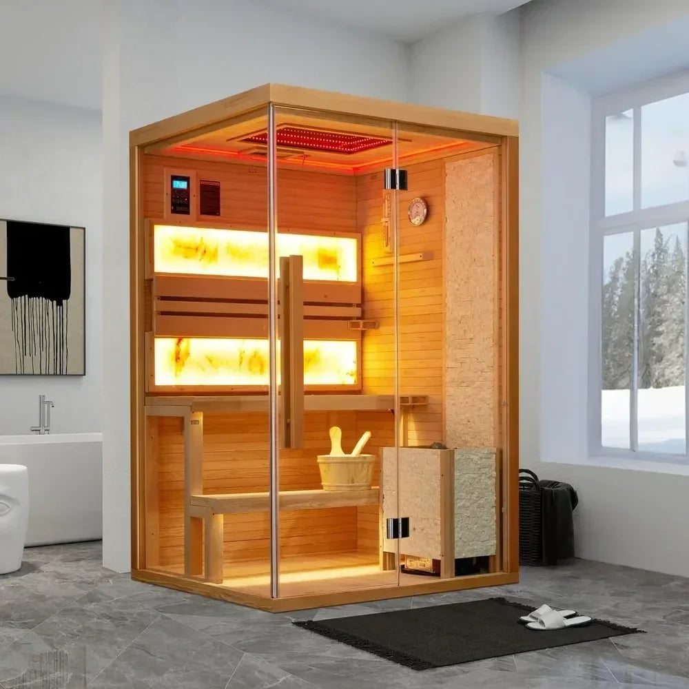 Steam Sauna,with 2300W Stove Heater