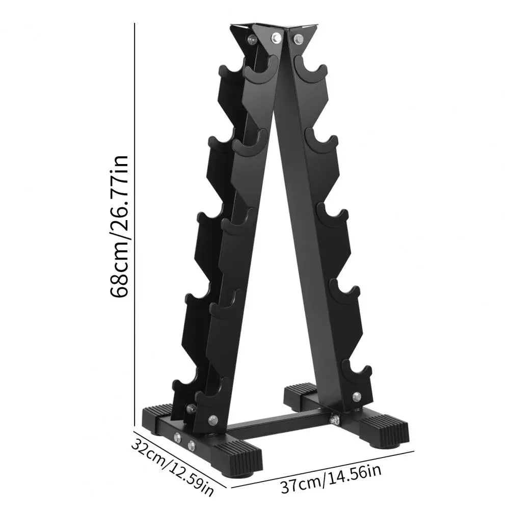 5-Tiers Dumbbell Rack