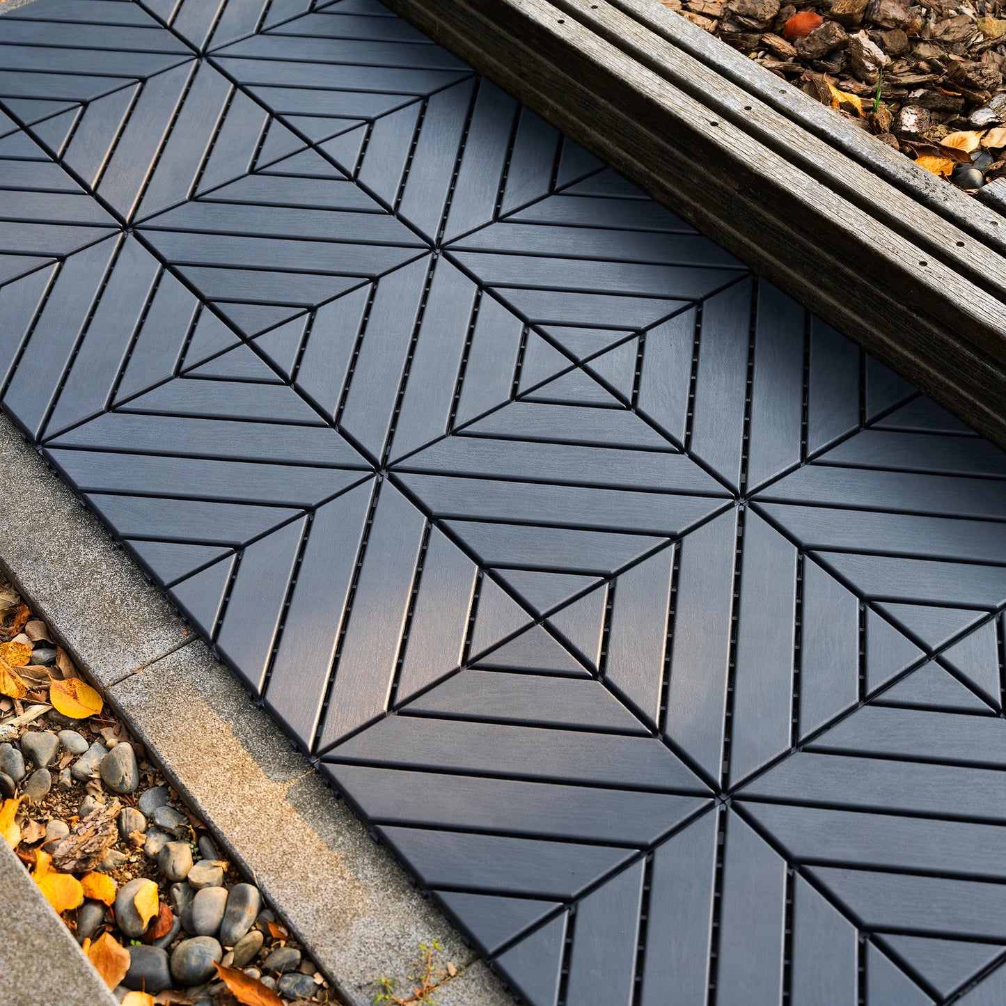 Interlocking 44 Pack Deck Tiles