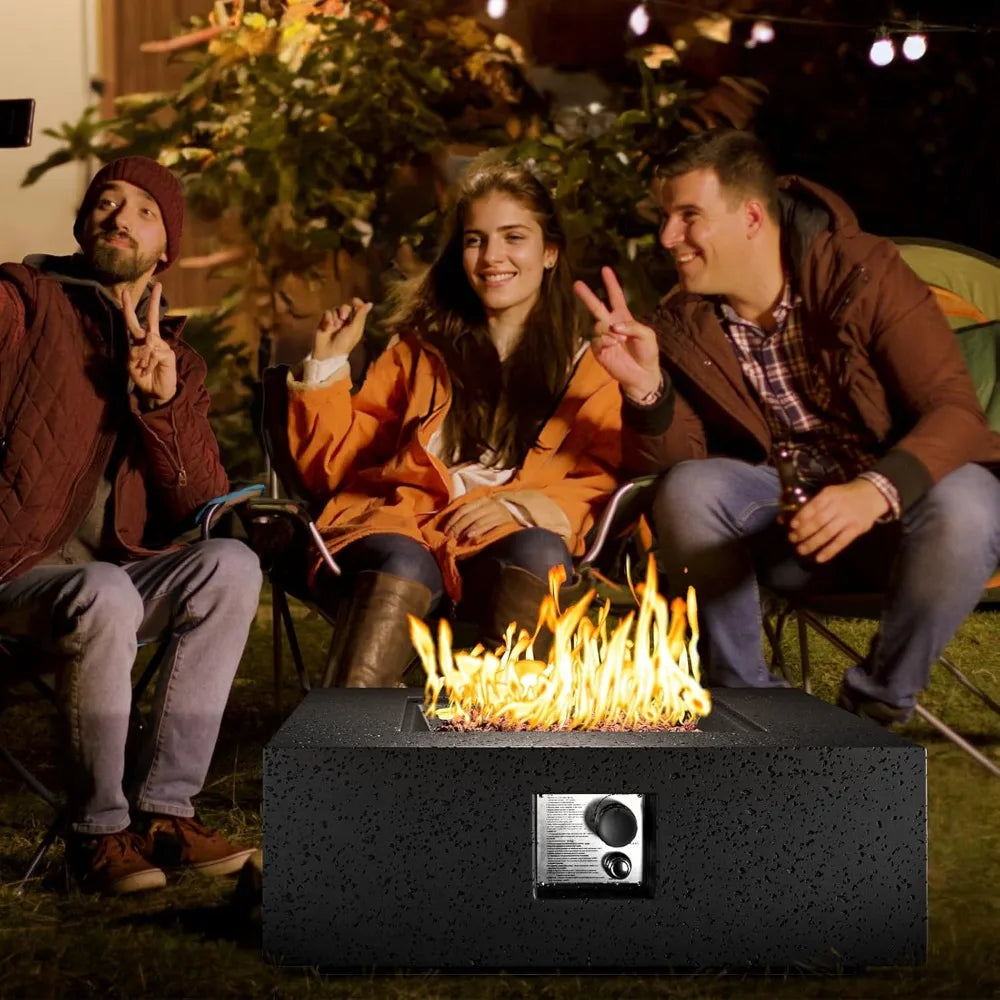 Outdoor Propane Fire Pit Table