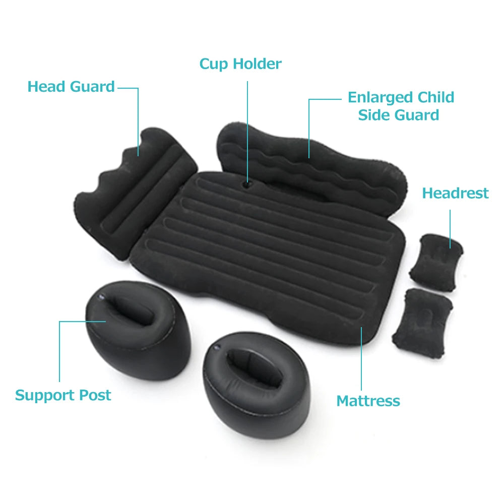 Inflatable Car Travel Mattress for SUV & Camping