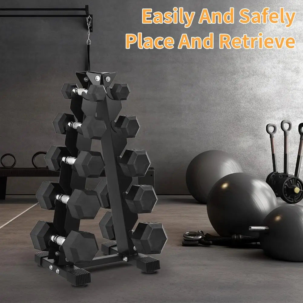 5-Tiers Dumbbell Rack