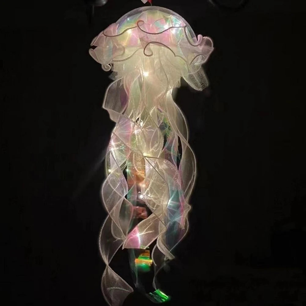 Colorful Jellyfish Lamp Mermaid Romantic Jellyfish Light