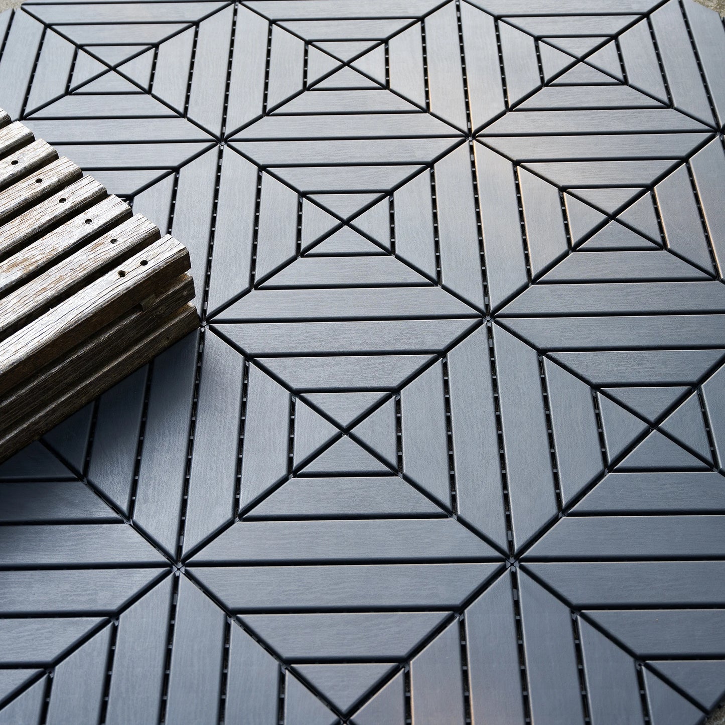 Interlocking 44 Pack Deck Tiles