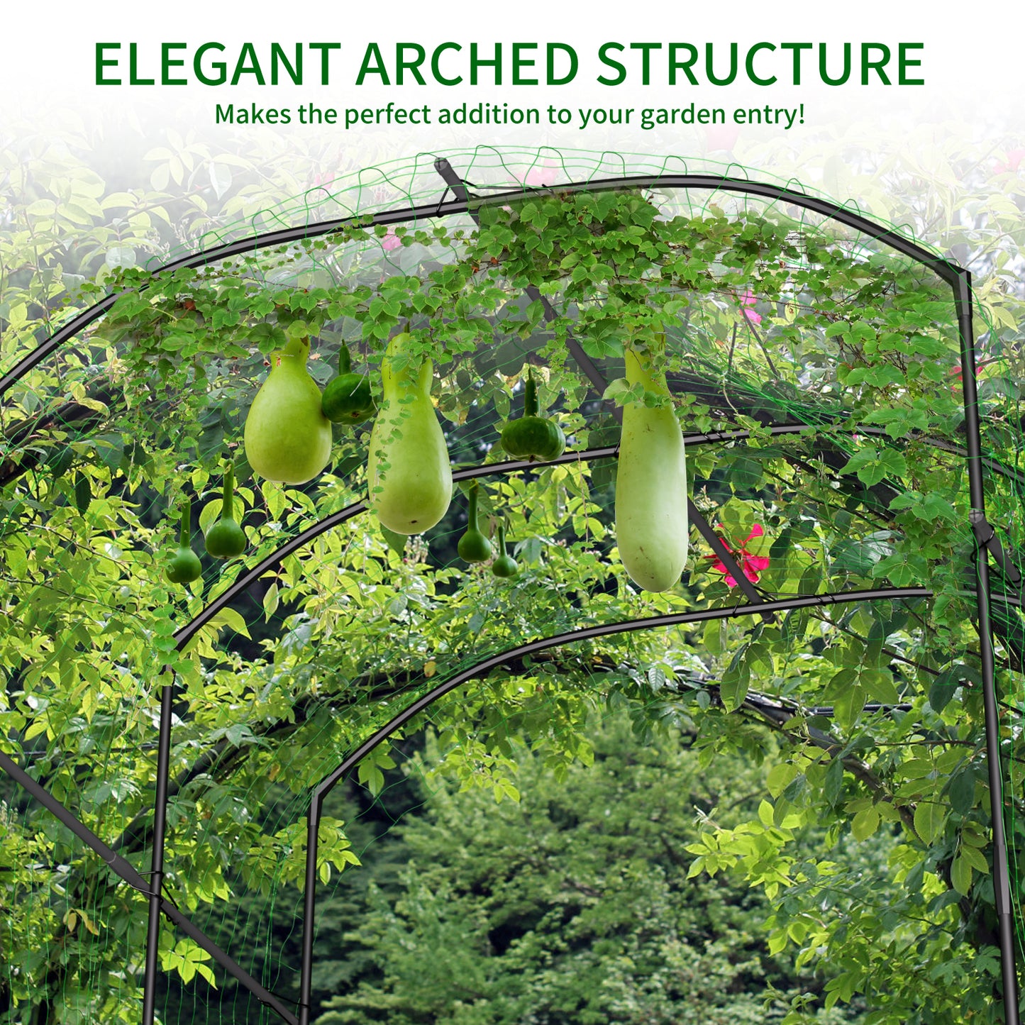 ABORON Tall Garden Arch Trellis