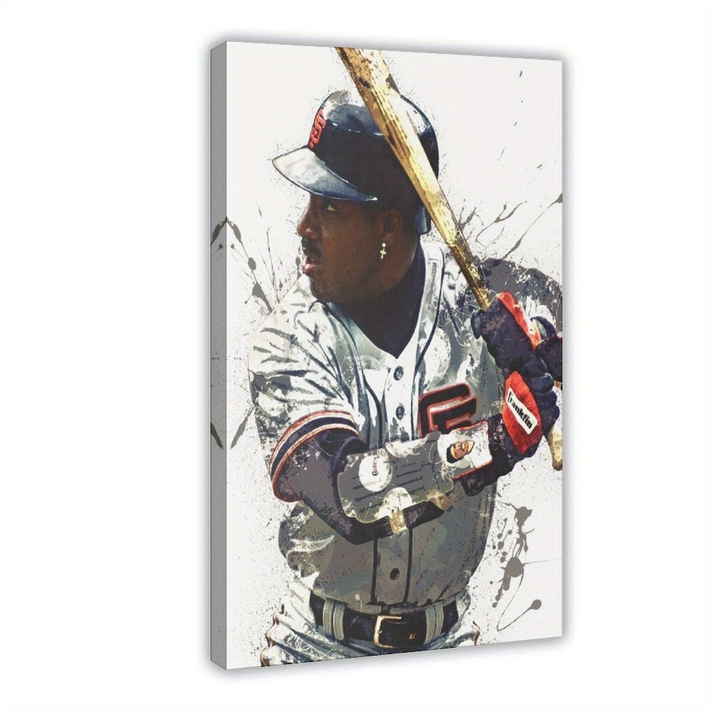 Barry Bonds Canvas Poster