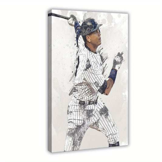 Alex Rodriguez Canvas Poster