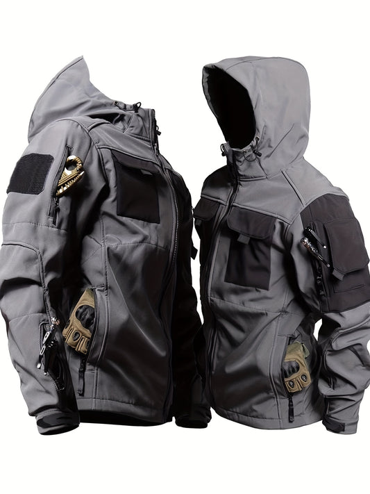 Men's Outdoor Jacket with Hood,