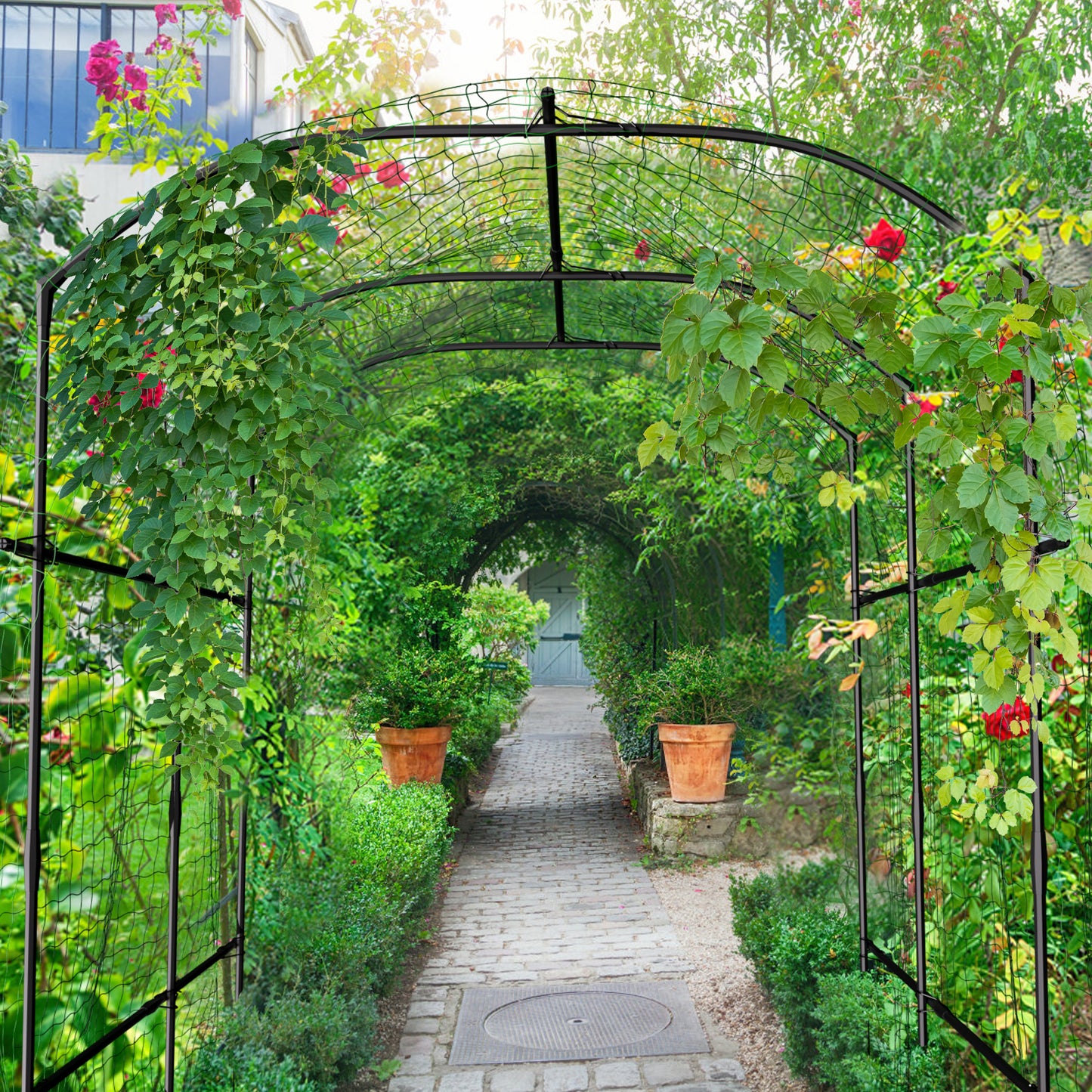 ABORON Tall Garden Arch Trellis