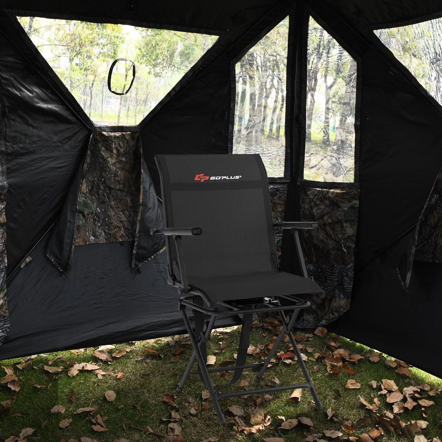 GOPLUS Swivel 360° Hunting Chair, ,